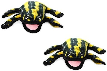 TUFFY - World's Tuffest Soft Dog Toy - Desert - Multiple Layers. Made Durable, Strong & Tough. Interactive Play (Tug, Toss & Fetch). Machine Washable & Floats (Phrog, Large 2 Pack)