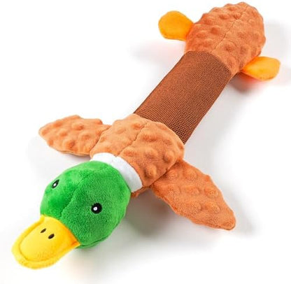 Sedioso Extra Large Dog Toy, Durable Dog Toy for Large Breed, 20 Inch Tug of War Dog Interactive Toy, Stuffed Animal Dog Chew Toy with Crinkle Paper for Small, Middle and Big Dogs(Duck) by Sedioso