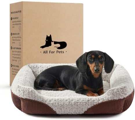 Cute Dog Bed for Small Medium Dogs,Washable Cat Beds, 25in by WARMREST