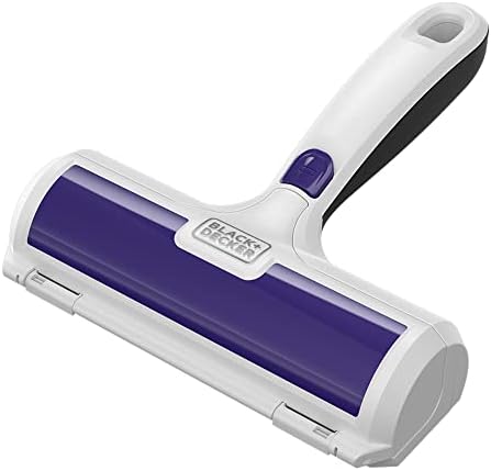 BLACK+DECKER Pet Hair Remover, Roller, Remove Dog Hair and Cat Hair Easily (HMSCT0001) by Unknown