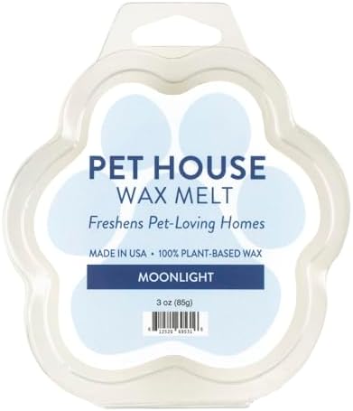 Moonlight 3 OZ Wax Melts Plant-Based Wax, 2 Pack Pet House by OneFurAll