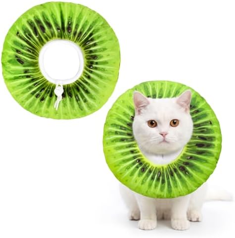 Soft Cat Cone, Medium Waterproof Cat Recovery Collar by Hoopttay