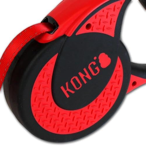 Alcott Kong Ultimate Retractable Dog Leash, Extra Large, Red, 16' Long - Image 4