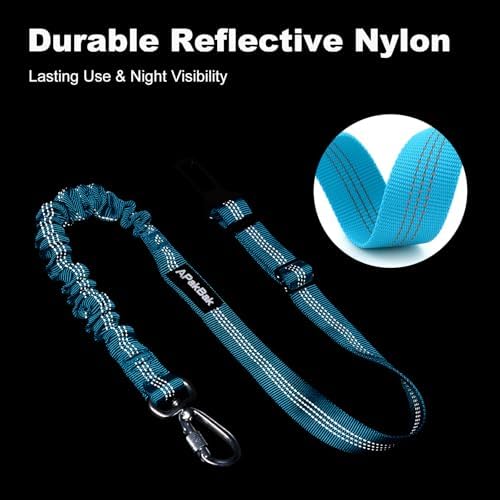 Dog Seat Belt for Car, Car Harness with Locking Aluminum Hook - Image 5