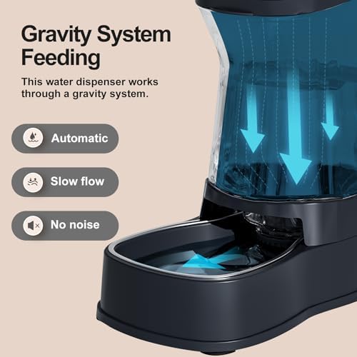 Automatic Dog Water Dispenser, Stainless Steel Bowls Feeder, 100% BPA-Free - Image 3