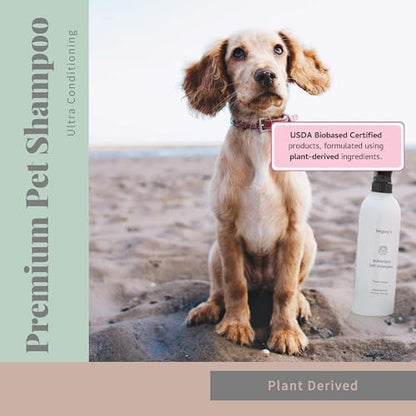 Begley's No Rinse Waterless Pet Shampoo, Bathless Cleaning, Deodorizing, and Odor Removal for a Shiny, Fresh Smelling Coat - Effective for Dogs, Puppies, and Cats - Fresh Tea Tree Scent - Image 4