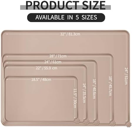 Reopet Silicone Pet Feeding Mat - Waterproof & Non-Slip Dog Cat Placemat - Image 2