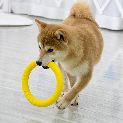 Dog Flying Disc,Floating Dog Ring Toys, Indestructible Dog Chew Toys for Small Chewers Dog Toys for Pool,Float Durable Outdoor &Indoor Puppy Toy for Throwing,Catching,Swimming,Training - Image 7