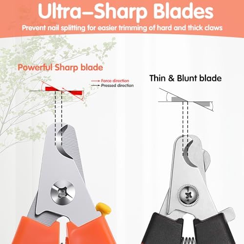 Pet Nail Clippers, Stainless Steel Dog Nail Clipper for Large Dog - Image 6