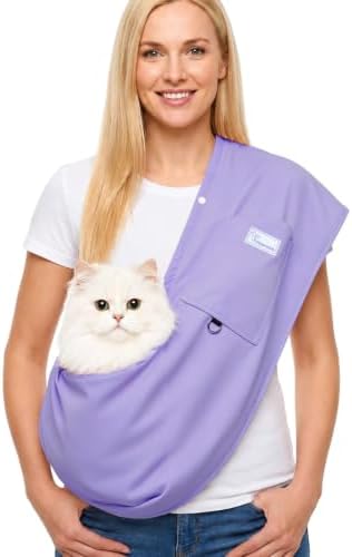 Ice Silk Dog Sling Carrier, Adjustable Safety Strap by Unknown
