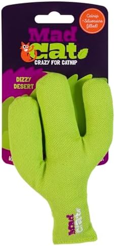 Mad Cat Dizzy Desert Catnip and Silvervine Plush Toy for Cats and Kittens by Unknown