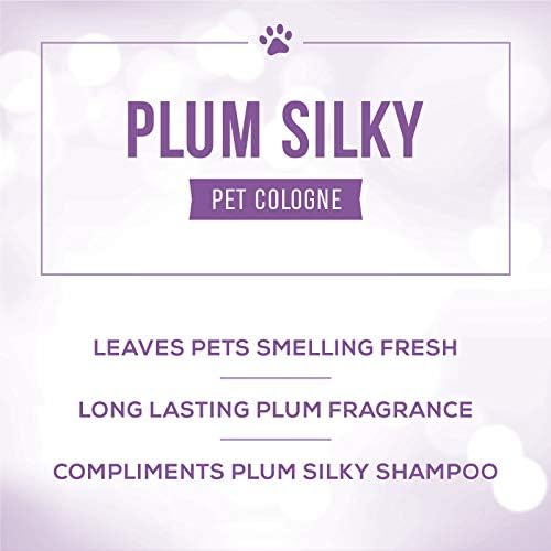 Nature's Specialties Plum Silky Dog Cologne for Pets, Natural Choice for Professional Groomers, Ready to Use Perfume, Finishing Spray, Made in USA, 8 oz - Image 2