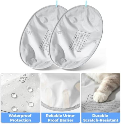 2Pcs Cat Litter Pad for Open Top Self-Cleaning Litter Box Replacement Liner - Image 6