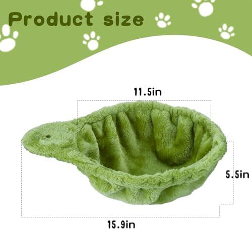 UXIETIN Cat Tree Hammock with Deep Basket,Large Size,12.4" - Image 4