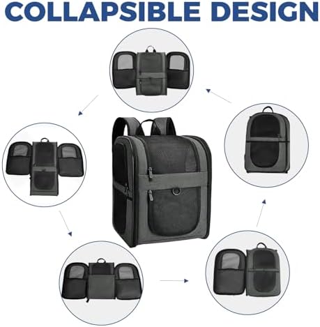 Apollo Walker Cat Carrier Backpack for Small Dogs and Cats Up to 18 lb - Image 5
