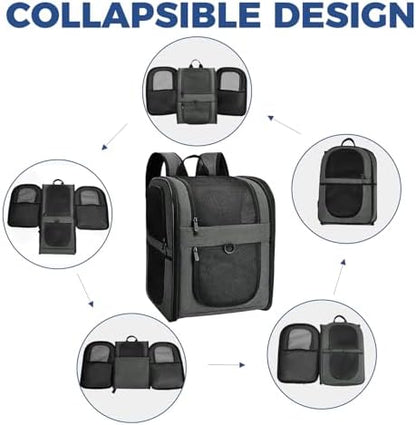 Apollo Walker Cat Carrier Backpack for Small Dogs and Cats Up to 18 lb - Image 5