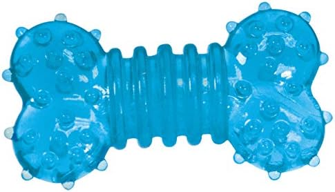 Chew Dog Toys for Teething Puppies & Small Dogs up to 15 lbs, Multi-Texture Dental Support, Bounces & Floats, Moderate Chewers, 2-Pack, 5" - Image 3
