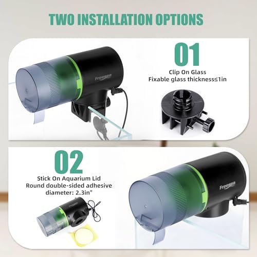 FREESEA Aquarium Automatic Fish Feeder: Programmable Dispenser - Image 6