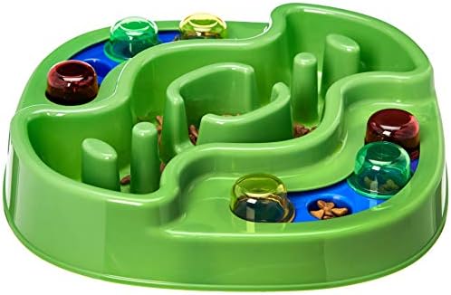 Amazon Basics Pet Activity Center and Feeder, Green - Image 2