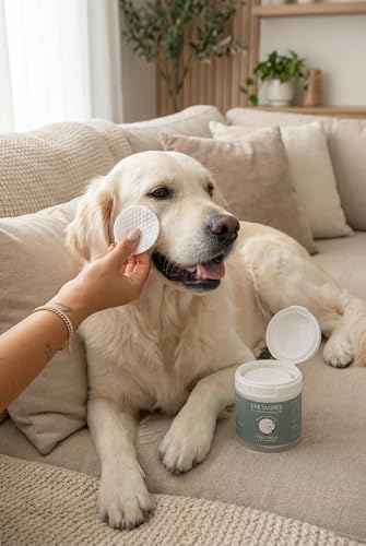 Two Tails Dog Eye Wipes, Fragrance-Free, 100 Disposable Wipes - Image 7