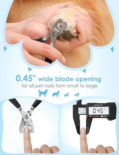 Gobeigo Heavy Duty Dog Nail Clippers for Large Dogs & Thick Nails (Black) - Image 4