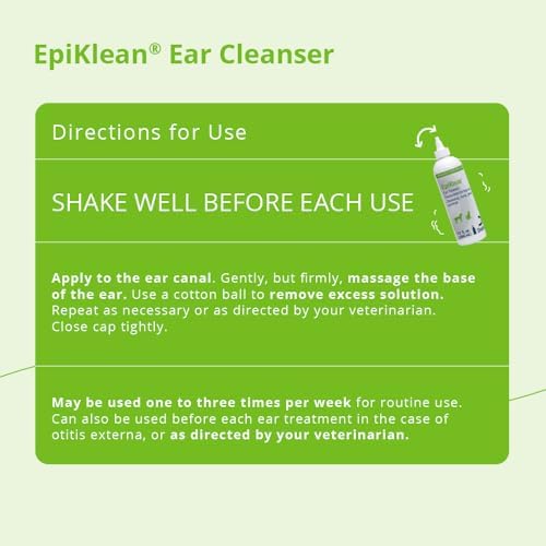 EpiKlean® Ear Cleanser for Dogs and Cats, 12 Fl Oz - Image 4