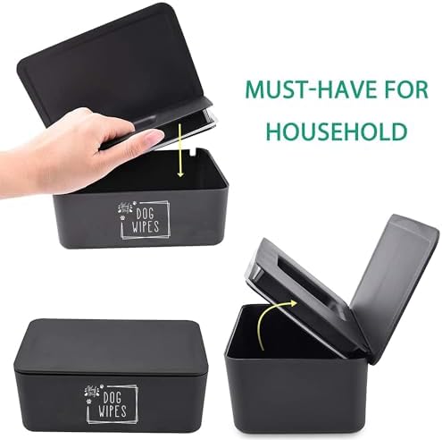 Moorfowl Woof Woof Dog Wipes Dispenser,8.2L x 4.9W x 3.9H inches - Image 3