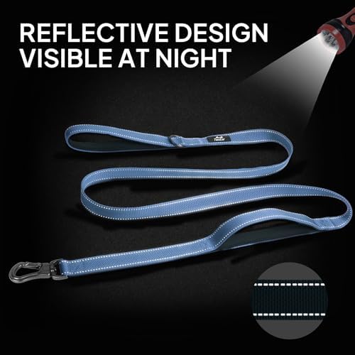 Twoear 4FT 1IN Heavy Duty Dog Leash for Large Dogs with 2 Padded Handles - Image 5