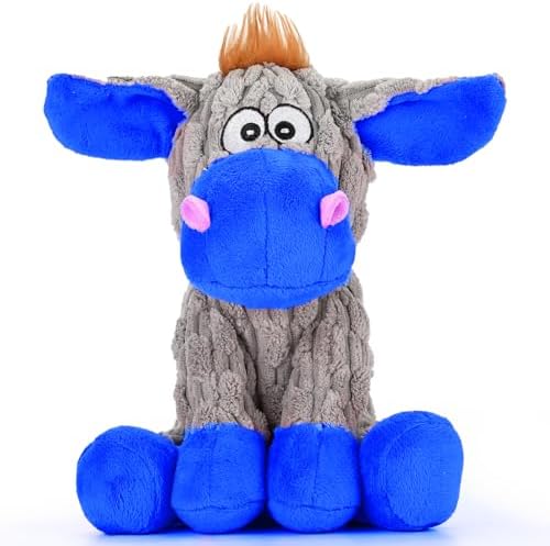 loncoldy Squeaky Dog Toys, Plush Chew Toys for Dogs, Crinkle Interactive Squeaky Stuffed Dog Toy for Small Medium Breeds, Dog Toy to Keep Them Busy, Pet Toys for Dogs by Unknown