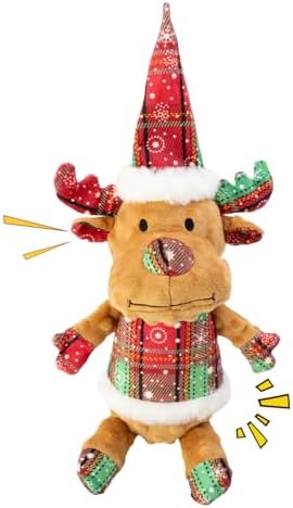 Christmas Dog Toy Squeaky Interactive Dog Toys Indoor Outdoor Play by Unknown