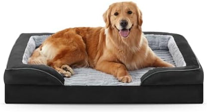 FURTIME Orthopedic Supportive Large Dog Bed, XL Waterproof Pet Bed by FURTIME
