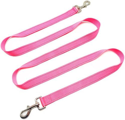 6FT Tie Out Dog Leash Dog Tie down 1"Wide Reflective Nylon Tether by SEPXUFORE