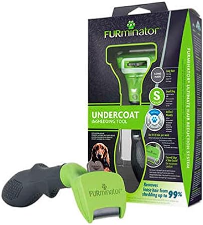 FURminator Small Dog Undercoat deShedding Tool for Long Hair - Image 5