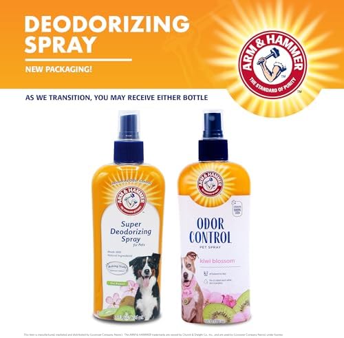 Arm & Hammer Super Deodorizing Dog Spray, Kiwi Blossom, 8 Fl Oz - Image 2