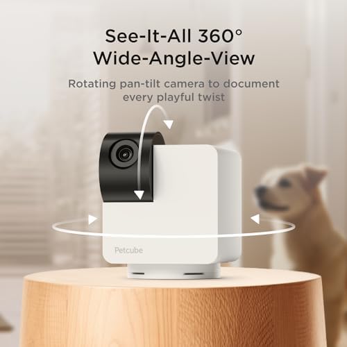 Petcube Cam and Cam 360 Bundle, 1080p HD Video, Night Vision, Two-Way Audio, Sound and Motion Alerts, Cat and Dog Monitor - Image 3