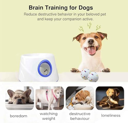 Automatic Dog Ball Launcher, with 6 2.3" ETPU Balls, for Small/Medium Dogs - Image 3