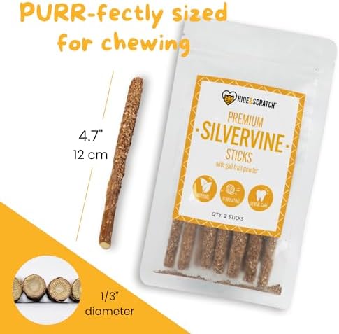 Hide & Scratch Silvervine Catnip Balls 3 Pack Hand Woven Cat Chew Toys - Image 3