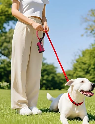 Gobeigo 2-in-1 Dog Poop Bag Holder【Easy Pull-Out Version】(Red) - Image 4