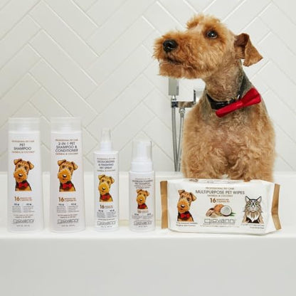 Giovanni Multipurpose Pet Wipes, Pack of 75 – Oatmeal & Coconut Helps Neutralizes Odors - Image 6