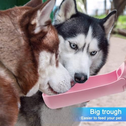 Portable Dog Small Animals Water Bottle for Walking 19 OZ or 12 OZ Pet Water Bottles for Puppy Medium Large Dogs Little Animals Water Dispenser Dog Small Animals Water Bowl - Image 6