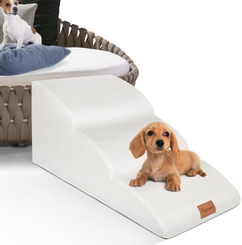 Topmart High Density Extended Foam Dog Ramp&Steps 3 Tiers,15.7" High by Topmart