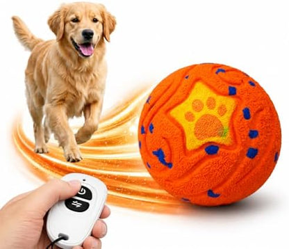 Interactive Dog Ball Toy for Medium & Large, Automatic Moving TPU by Unknown