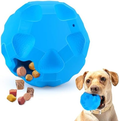 Rubber Treat Dispensing Cognitive Dog Toys for Aggressive Chewers Breed by TROUSKAIG