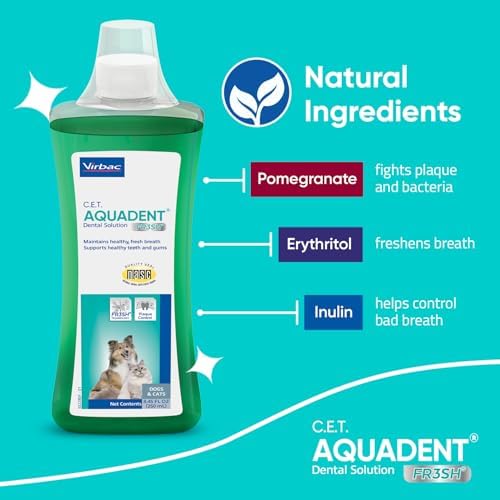 C.E.T. Aquadent Fr3sh Dental Solution for Dogs & Cats, 250 ml - Image 5