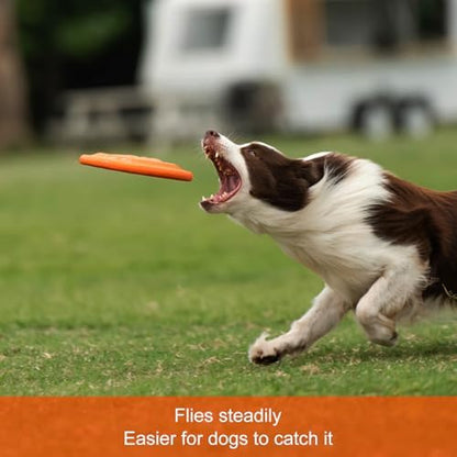 NAITELI Flyer-Soft Flying Disc Fetch Toy - for Small Dogs(Yellow,S) - Image 4