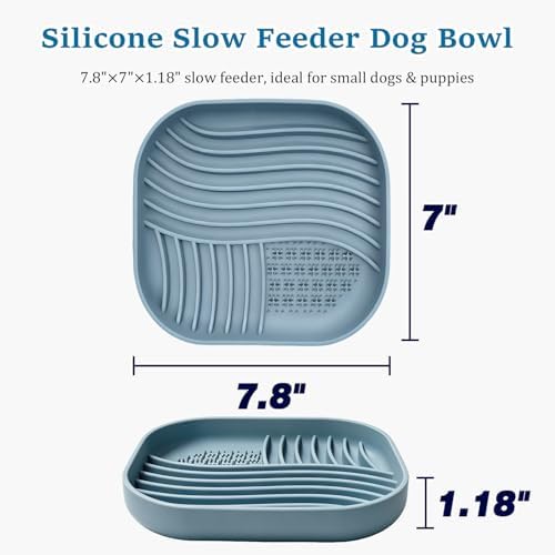 Dog Lick Bowl, Maze Slow Feeder Lick Mat for Puppy, Small Medium Breed,Cat - Image 5