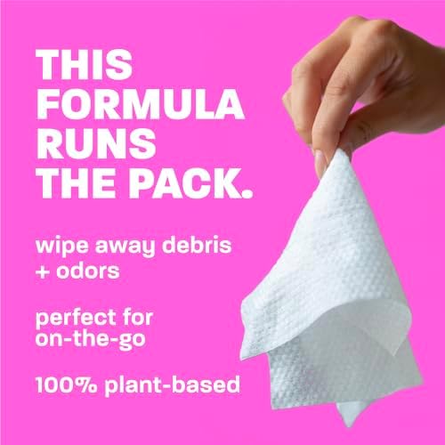 TropiClean Dog Wipes for Cleaning Paws & Tushy, Berry & Coconut Scent,100ct - Image 3
