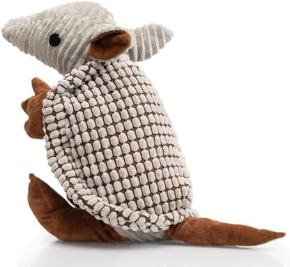 Hollypet Armadillo Squeaky Dog Toys for Medium Large Dogs, 14" by Hollypet