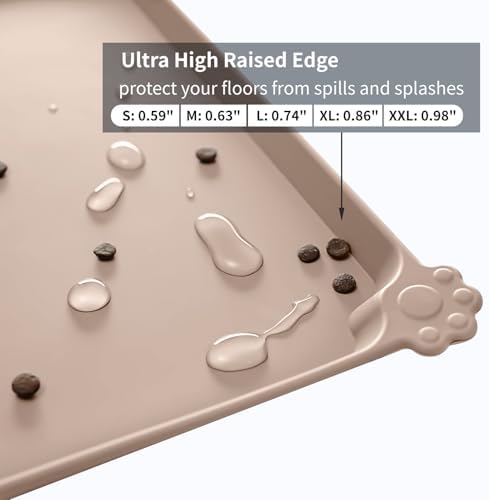 Reopet Silicone Pet Feeding Mat - Waterproof & Non-Slip Dog Cat Placemat - Image 3