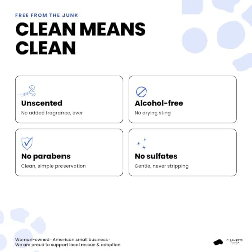 Unscented Pet Wipes for Cats & Dogs Alcohol-Free, Hypoallergenic Grooming Wipes for Paws, Face & Body Sensitive Skin Formula, 80 Count - Image 4